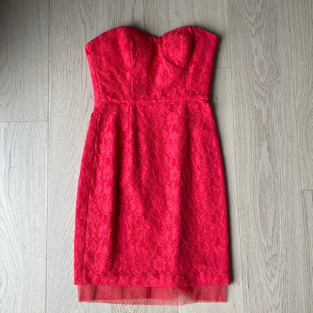 BCBG sweetheart neckline mini dress NWT Size 0